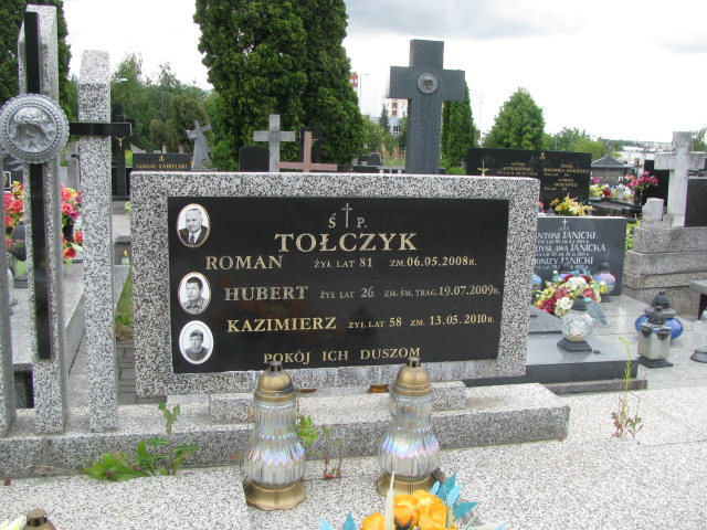 Kazimierz Tołczyk 1952 Białystok św. Rocha - Grobonet - Wyszukiwarka osób pochowanych