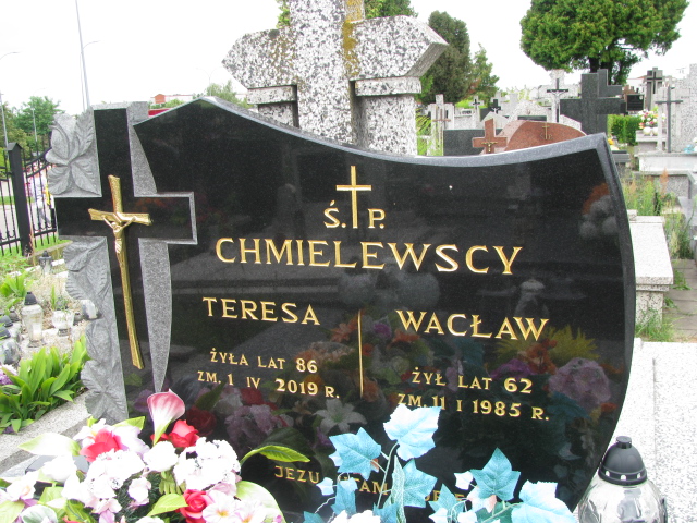 Teresa Chmielewska 1932 Białystok św. Rocha - Grobonet - Wyszukiwarka osób pochowanych