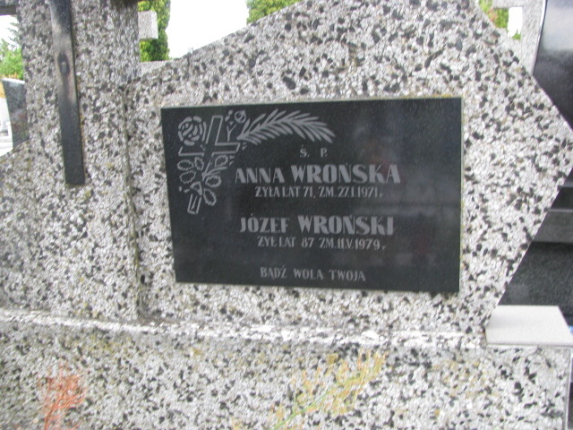 Józef Wroński Białystok św. Rocha - Grobonet - Wyszukiwarka osób pochowanych