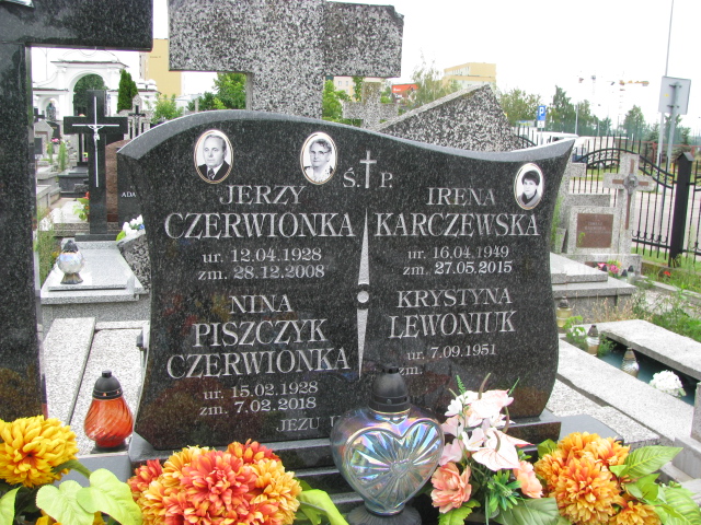 Nina Piszczyk Czerwionka 1928 Białystok św. Rocha - Grobonet - Wyszukiwarka osób pochowanych