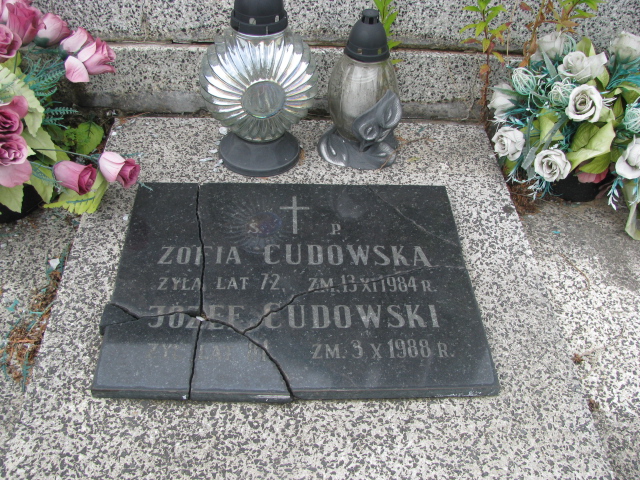 Józef Cudowski Białystok św. Rocha - Grobonet - Wyszukiwarka osób pochowanych