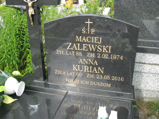 Maciej Zalewski Białystok św. Rocha - Grobonet - Wyszukiwarka osób pochowanych