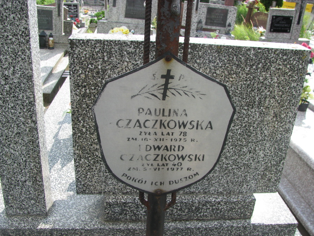 Paulina Czaczkowska Białystok św. Rocha - Grobonet - Wyszukiwarka osób pochowanych