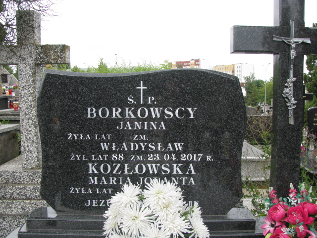 Janina Borkowska 1928 Białystok św. Rocha - Grobonet - Wyszukiwarka osób pochowanych