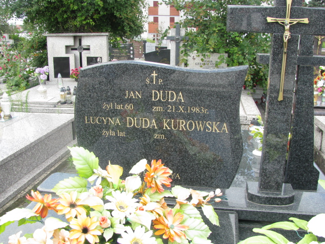 Lucyna Duda-Kurowska 1928 Białystok św. Rocha - Grobonet - Wyszukiwarka osób pochowanych