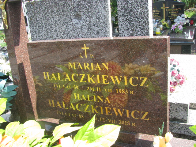 Halina Hałaczkiewicz 1930 Białystok św. Rocha - Grobonet - Wyszukiwarka osób pochowanych