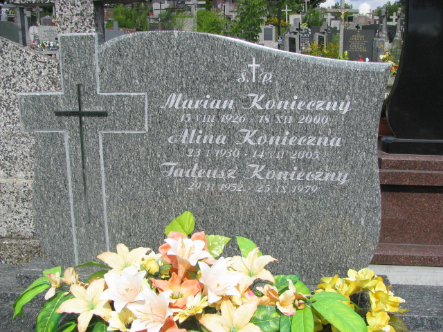 Marian Konieczny 1926 Białystok św. Rocha - Grobonet - Wyszukiwarka osób pochowanych