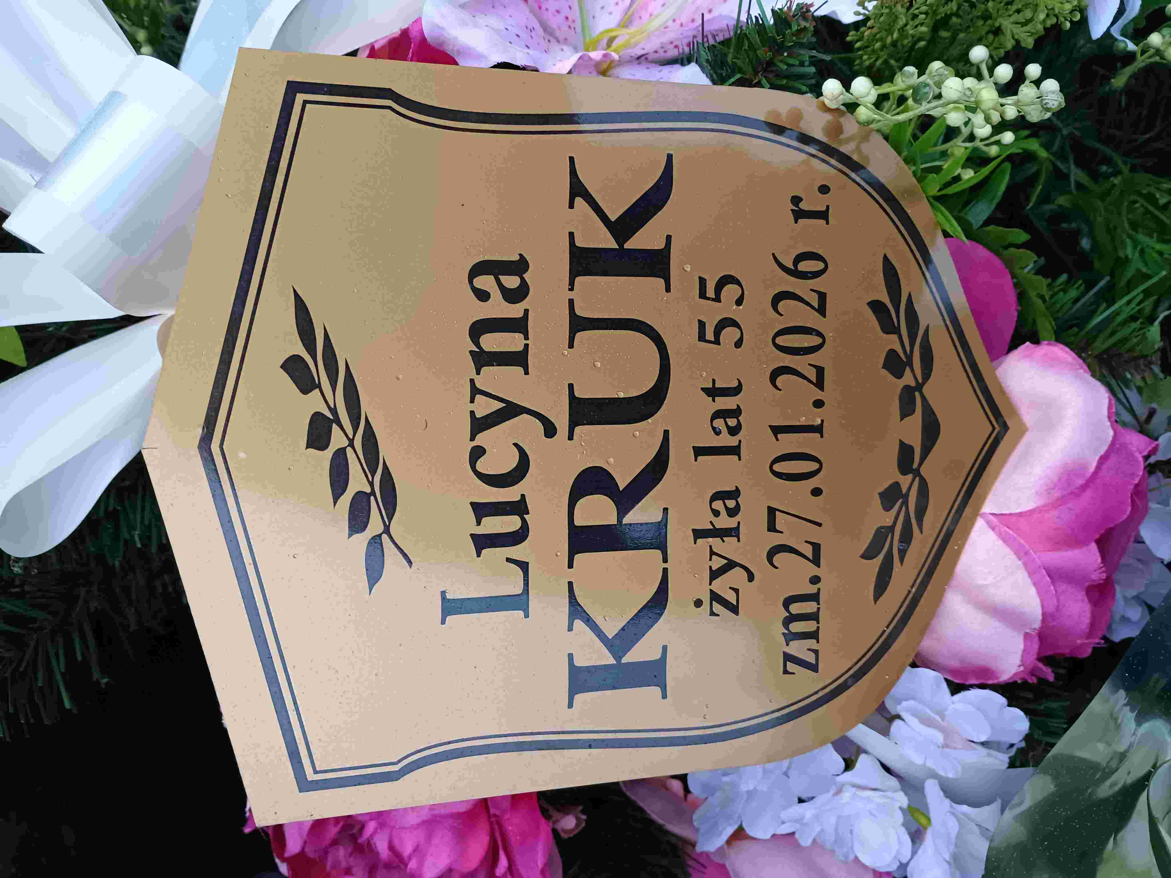 Lucyna Kruk 1971 Białystok św. Rocha - Grobonet - Wyszukiwarka osób pochowanych